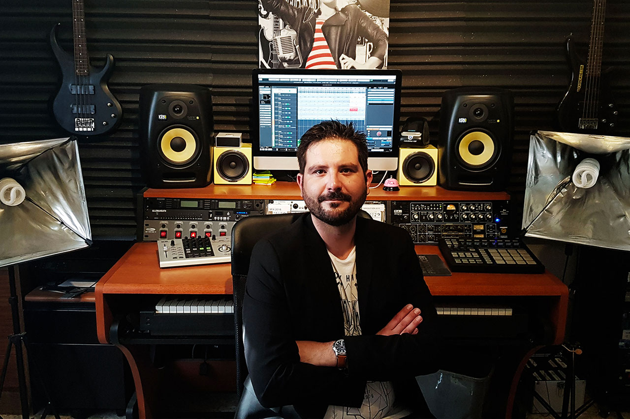 Loic Lacroix, gérant Big Sound Studio