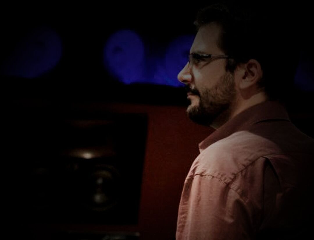 Loïc Lacroix en studio